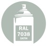 Bombe de peinture RAL 7038 Satin 400ml DISOLAC
