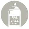 Bombe de peinture RAL 7044 Gris soie Satin 400ml Bombe de peinture RAL 7044 Gris soie Satin 400ml