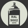 Bombe de peinture RAL 9002 Satin DISOLAC 400ml