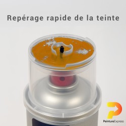Bombe de peinture RAL 7043 Gris Mat DISOLAC 400ml