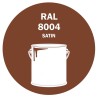 POT DE PEINTURE DISOLAC 4KG RAL 8004 BRUN CUIVRÉ LAQUE SATINÉE POT DE PEINTURE DISOLAC 4KG RAL 8004 BRUN CUIVRÉ LAQUE SATINÉE