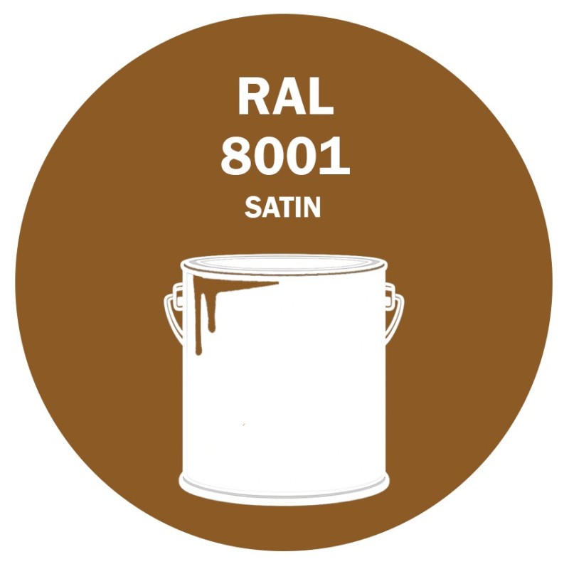 POT DE PEINTURE DISOLAC 4KG RAL 8001 BRUN TERRE DE SIENNE LAQUE SATINÉE POT DE PEINTURE DISOLAC 4KG RAL 8001 BRUN TERRE DE SIENNE LAQUE SATINÉE
