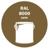 POT DE PEINTURE DISOLAC 4KG RAL 8000 BRUN VERT LAQUE SATINÉE POT DE PEINTURE DISOLAC 4KG RAL 8000 BRUN VERT LAQUE SATINÉE