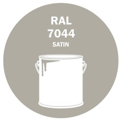 POT DE PEINTURE DISOLAC 4KG RAL 7044 GRIS SOIE LAQUE SATINÉE