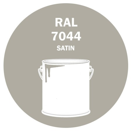 POT DE PEINTURE DISOLAC 4KG RAL 7044 GRIS SOIE LAQUE SATINÉE