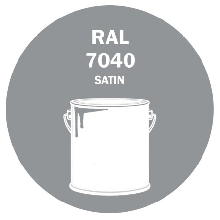 POT DE PEINTURE DISOLAC 4KG RAL 7040 GRIS FENÊTRE LAQUE SATINÉE