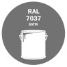 POT DE PEINTURE DISOLAC 4KG RAL 7037 GRIS POUSSIÈRE LAQUE SATINÉE POT DE PEINTURE DISOLAC 4KG RAL 7037 GRIS POUSSIÈRE LAQUE SATINÉE