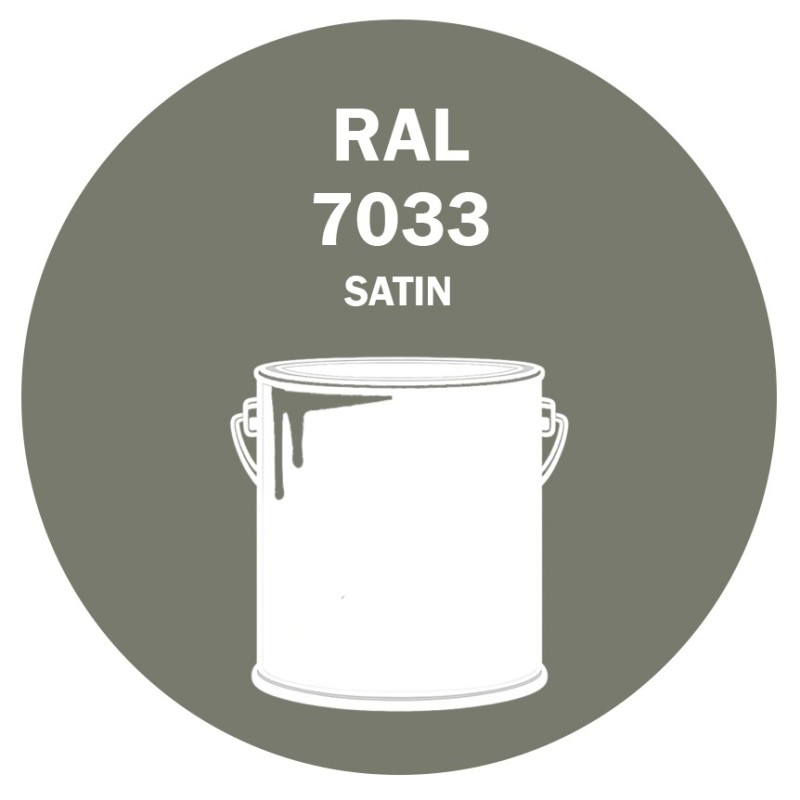 POT DE PEINTURE DISOLAC 4KG RAL 7033 GRIS CIMENT LAQUE SATINÉE POT DE PEINTURE DISOLAC 4KG RAL 7033 GRIS CIMENT LAQUE SATINÉE