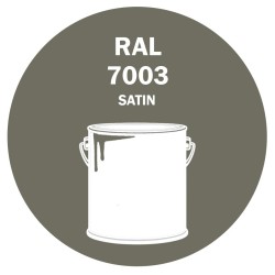 POT DE PEINTURE DISOLAC 4KG RAL 7003 GRIS MOUSSE LAQUE SATINÉE