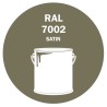 POT DE PEINTURE DISOLAC 4KG RAL 7002 GRIS OLIVE LAQUE SATINÉE POT DE PEINTURE DISOLAC 4KG RAL 7002 GRIS OLIVE LAQUE SATINÉE