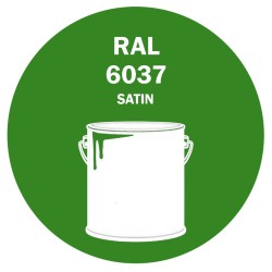 POT DE PEINTURE DISOLAC 4KG RAL 6037 VERT PUR LAQUE SATINÉE POT DE PEINTURE DISOLAC 4KG RAL 6037 VERT PUR LAQUE SATINÉE