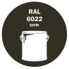 POT DE PEINTURE DISOLAC 4KG RAL 6022 OLIVE BRUN LAQUE SATINÉE POT DE PEINTURE DISOLAC 4KG RAL 6022 OLIVE BRUN LAQUE SATINÉE