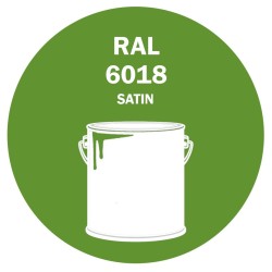 POT DE PEINTURE DISOLAC 4KG RAL 6018 VERT JAUNE LAQUE SATINÉE POT DE PEINTURE DISOLAC 4KG RAL 6018 VERT JAUNE LAQUE SATINÉE