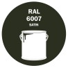 POT DE PEINTURE DISOLAC 4KG RAL 6007 VERT BOUTEILLE LAQUE SATINÉE POT DE PEINTURE DISOLAC 4KG RAL 6007 VERT BOUTEILLE LAQUE SATINÉE