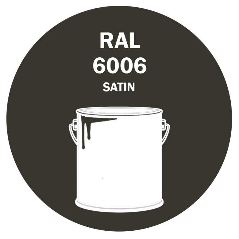POT DE PEINTURE DISOLAC 4KG RAL 6006 OLIVE GRIS LAQUE SATINÉE POT DE PEINTURE DISOLAC 4KG RAL 6006 OLIVE GRIS LAQUE SATINÉE