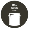 POT DE PEINTURE DISOLAC 4KG RAL 6006 OLIVE GRIS LAQUE SATINÉE POT DE PEINTURE DISOLAC 4KG RAL 6006 OLIVE GRIS LAQUE SATINÉE