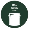 POT DE PEINTURE DISOLAC 4KG RAL 6005 VERT MOUSSE LAQUE SATINÉE POT DE PEINTURE DISOLAC 4KG RAL 6005 VERT MOUSSE LAQUE SATINÉE