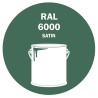 POT DE PEINTURE DISOLAC 4KG RAL 6000 VERT PATINE LAQUE SATINÉE POT DE PEINTURE DISOLAC 4KG RAL 6000 VERT PATINE LAQUE SATINÉE
