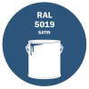 POT DE PEINTURE DISOLAC 4KG RAL 5019 BLEU CAPRI LAQUE SATINÉE POT DE PEINTURE DISOLAC 4KG RAL 5019 BLEU CAPRI LAQUE SATINÉE