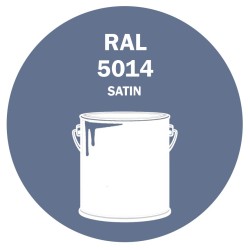 POT DE PEINTURE DISOLAC 4KG RAL 5014 BLEU PIGEON LAQUE SATINÉE