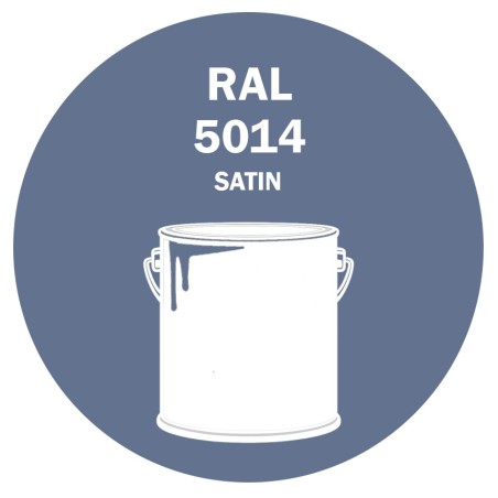 POT DE PEINTURE DISOLAC 4KG RAL 5014 BLEU PIGEON LAQUE SATINÉE