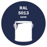 Pot de peinture RAL 5013 bleu cobalt satiné Pot de peinture RAL 5013 bleu cobalt satiné