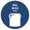 POT DE PEINTURE DISOLAC 4KG RAL 5010 BLEU GENTIANE LAQUE SATINÉE POT DE PEINTURE DISOLAC 4KG RAL 5010 BLEU GENTIANE LAQUE SATINÉE