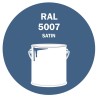 POT DE PEINTURE DISOLAC 4KG RAL 5007 BLEU BRILLANT LAQUE SATINÉE