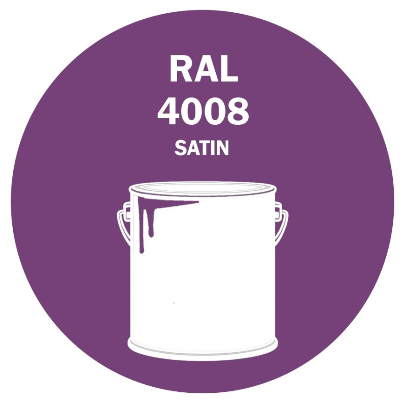 POT DE PEINTURE DISOLAC 4KG RAL 4008 VIOLET DE SÉCURITÉ LAQUE SATINÉE POT DE PEINTURE DISOLAC 4KG RAL 4008 VIOLET DE SÉCURITÉ LAQUE SATINÉE