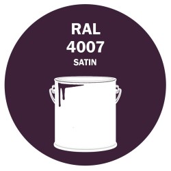 POT DE PEINTURE DISOLAC 4KG RAL 4007 VIOLET POURPRE LAQUE SATINÉE POT DE PEINTURE DISOLAC 4KG RAL 4007 VIOLET POURPRE LAQUE SATINÉE