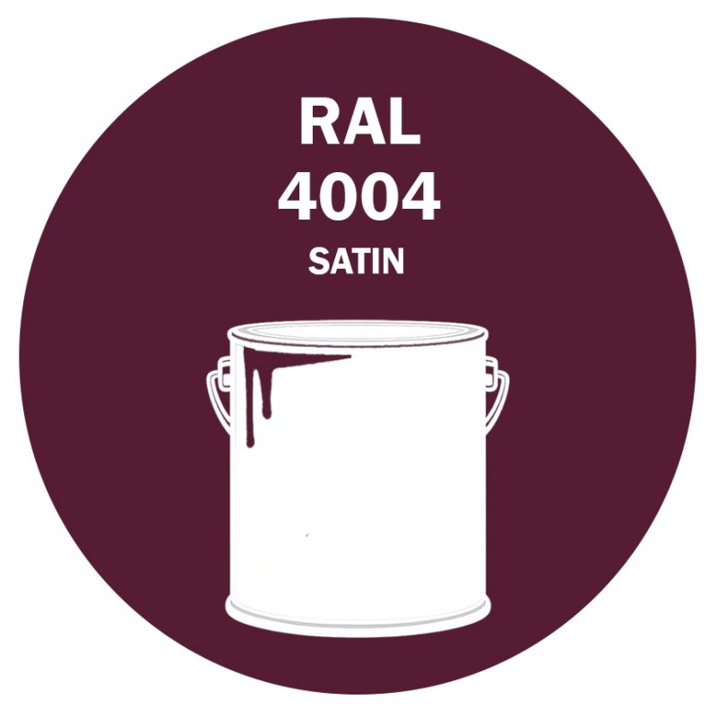 POT DE PEINTURE DISOLAC 4KG RAL 4004 VIOLET BORDEAUX LAQUE SATINÉE POT DE PEINTURE DISOLAC 4KG RAL 4004 VIOLET BORDEAUX LAQUE SATINÉE
