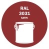 POT DE PEINTURE DISOLAC 4KG RAL 3031 ROUGE ORIENTAL LAQUE SATINÉE POT DE PEINTURE DISOLAC 4KG RAL 3031 ROUGE ORIENTAL LAQUE SATINÉE