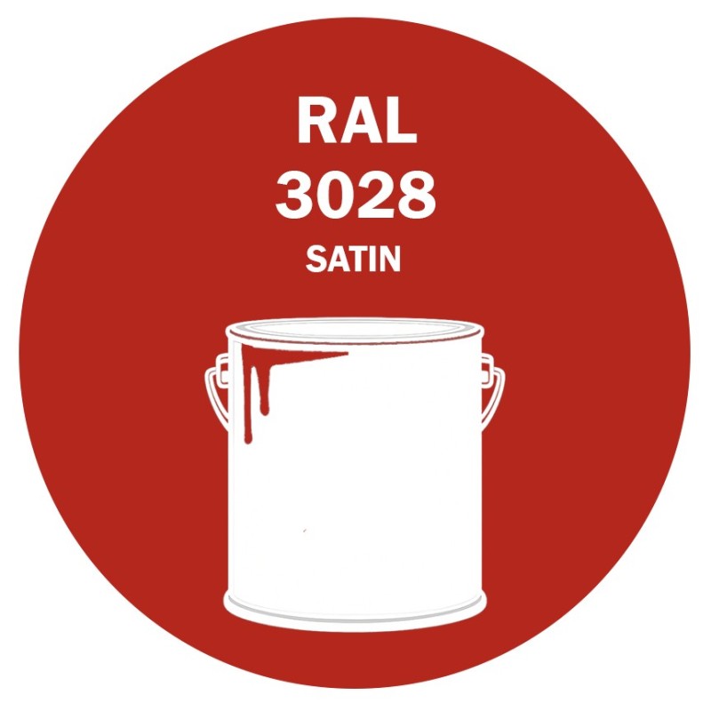 POT DE PEINTURE DISOLAC 4KG RAL 3028 ROUGE PU LAQUE SATINÉE POT DE PEINTURE DISOLAC 4KG RAL 3028 ROUGE PU LAQUE SATINÉE