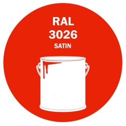 POT DE PEINTURE DISOLAC 4KG RAL 3026 ROUGE CLAIR BRILLANT LAQUE SATINÉE POT DE PEINTURE DISOLAC 4KG RAL 3026 ROUGE CLAIR BRILLANT LAQUE SATINÉE