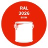 POT DE PEINTURE DISOLAC 4KG RAL 3026 ROUGE CLAIR BRILLANT LAQUE SATINÉE POT DE PEINTURE DISOLAC 4KG RAL 3026 ROUGE CLAIR BRILLANT LAQUE SATINÉE
