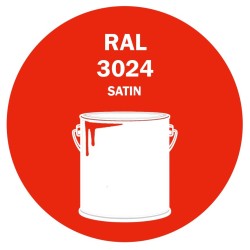 POT DE PEINTURE DISOLAC 4KG RAL 3024 ROUGE BRILLANT LAQUE SATINÉE POT DE PEINTURE DISOLAC 4KG RAL 3024 ROUGE BRILLANT LAQUE SATINÉE