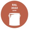 POT DE PEINTURE DISOLAC 4KG RAL 3022 ROUGE SAUMON LAQUE SATINÉE POT DE PEINTURE DISOLAC 4KG RAL 3022 ROUGE SAUMON LAQUE SATINÉE