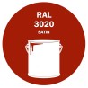 POT DE PEINTURE DISOLAC 4KG RAL 3020 ROUGE SIGNALISATION LAQUE SATINÉE POT DE PEINTURE DISOLAC 4KG RAL 3020 ROUGE SIGNALISATION LAQUE SATINÉE