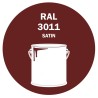 POT DE PEINTURE DISOLAC 4KG RAL 3011 ROUGE BRUN LAQUE SATINÉE POT DE PEINTURE DISOLAC 4KG RAL 3011 ROUGE BRUN LAQUE SATINÉE