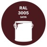 POT DE PEINTURE DISOLAC 4KG RAL 3005 ROUGE VIN LAQUE SATINÉE POT DE PEINTURE DISOLAC 4KG RAL 3005 ROUGE VIN LAQUE SATINÉE