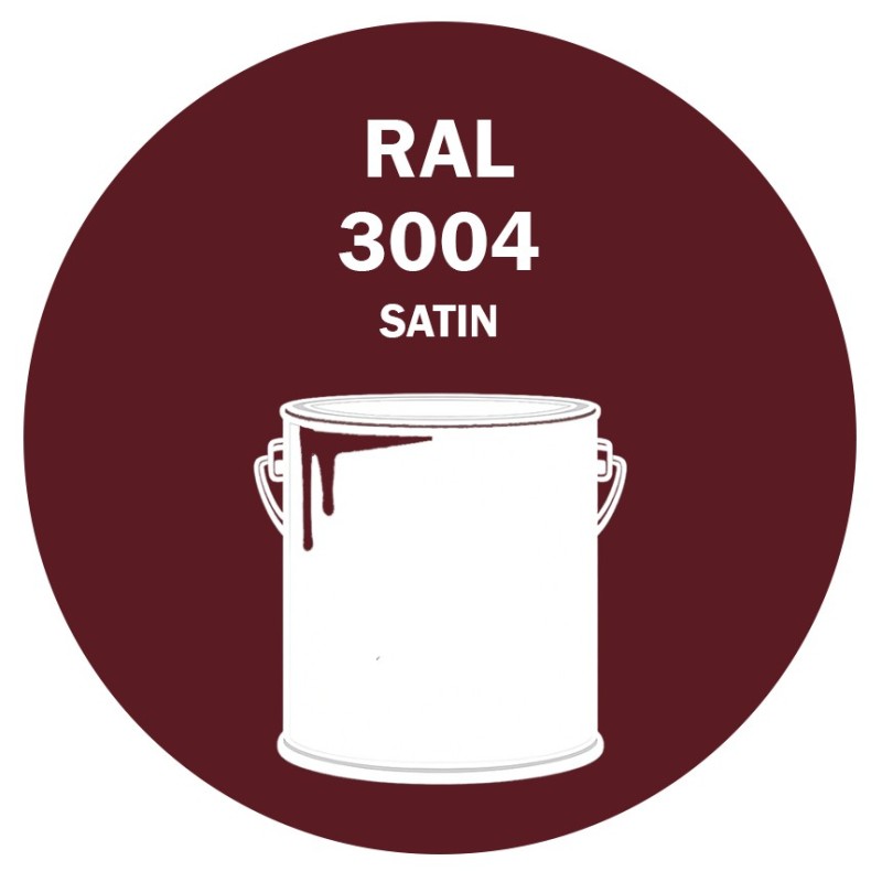 POT DE PEINTURE DISOLAC 4KG RAL 3004 ROUGE POURPRE LAQUE SATINÉE POT DE PEINTURE DISOLAC 4KG RAL 3004 ROUGE POURPRE LAQUE SATINÉE