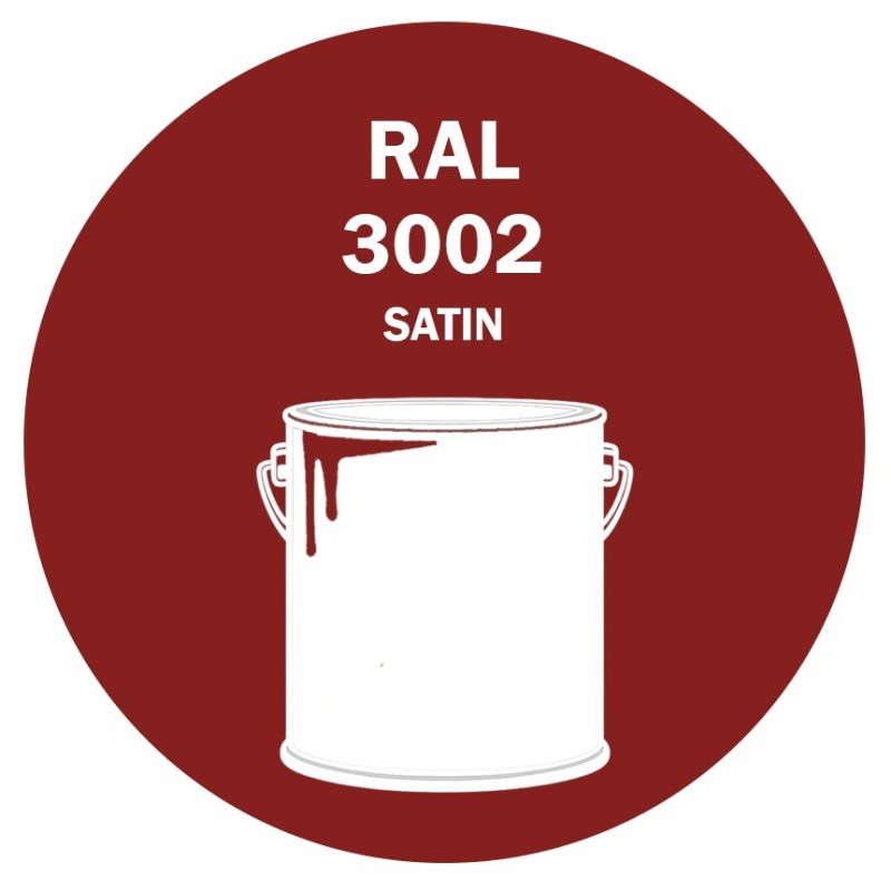 POT DE PEINTURE DISOLAC 4KG RAL 3002 ROUGE CARMIN LAQUE SATINÉE POT DE PEINTURE DISOLAC 4KG RAL 3002 ROUGE CARMIN LAQUE SATINÉE