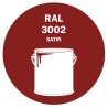 POT DE PEINTURE DISOLAC 4KG RAL 3002 ROUGE CARMIN LAQUE SATINÉE POT DE PEINTURE DISOLAC 4KG RAL 3002 ROUGE CARMIN LAQUE SATINÉE