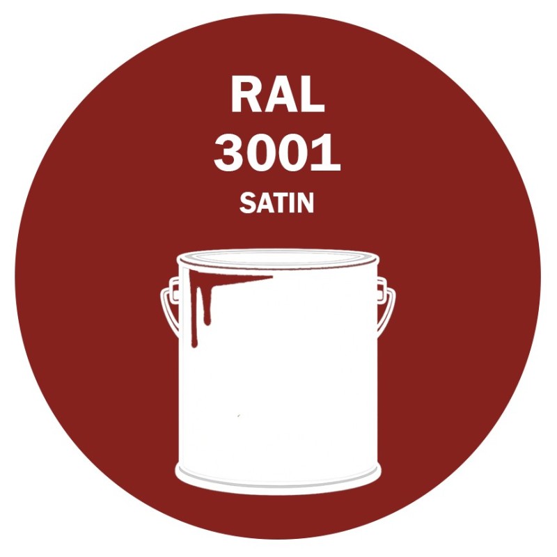 POT DE PEINTURE DISOLAC 4KG RAL 3001 ROUGE DE SÉCURITÉ LAQUE SATINÉE POT DE PEINTURE DISOLAC 4KG RAL 3001 ROUGE DE SÉCURITÉ LAQUE SATINÉE