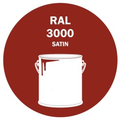 POT DE PEINTURE DISOLAC 4KG RAL 3000 ROUGE FEU LAQUE SATINÉE POT DE PEINTURE DISOLAC 4KG RAL 3000 ROUGE FEU LAQUE SATINÉE