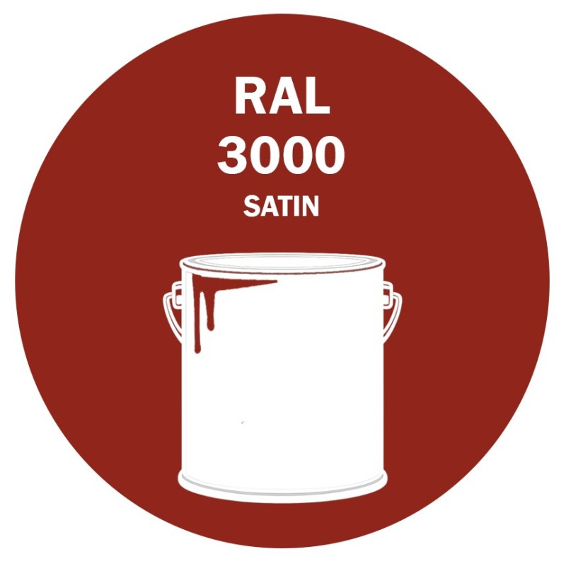 POT DE PEINTURE DISOLAC 4KG RAL 3000 ROUGE FEU LAQUE SATINÉE POT DE PEINTURE DISOLAC 4KG RAL 3000 ROUGE FEU LAQUE SATINÉE