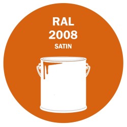 POT DE PEINTURE DISOLAC 4KG RAL 2008 ORANGÉ ROUGE CLAIR LAQUE SATINÉE POT DE PEINTURE DISOLAC 4KG RAL 2008 ORANGÉ ROUGE CLAIR LAQUE SATINÉE
