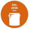POT DE PEINTURE DISOLAC 4KG RAL 2008 ORANGÉ ROUGE CLAIR LAQUE SATINÉE POT DE PEINTURE DISOLAC 4KG RAL 2008 ORANGÉ ROUGE CLAIR LAQUE SATINÉE