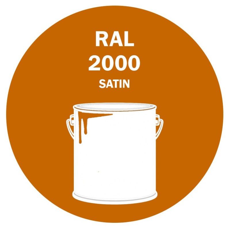 POT DE PEINTURE DISOLAC 4KG RAL 2000 ORANGÉ JAUNE LAQUE SATINÉE POT DE PEINTURE DISOLAC 4KG RAL 2000 ORANGÉ JAUNE LAQUE SATINÉE