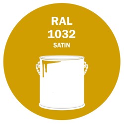 POT DE PEINTURE DISOLAC 4KG RAL 1032 JAUNE GENÊT LAQUE SATINÉE POT DE PEINTURE DISOLAC 4KG RAL 1032 JAUNE GENÊT LAQUE SATINÉE